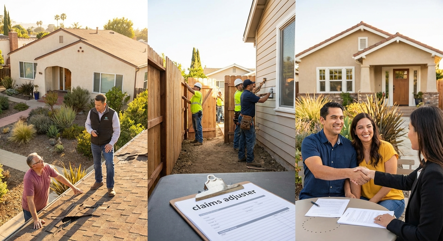california home insurance claims process explained - California insurance guide