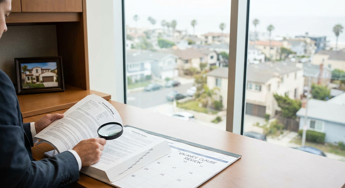 california home insurance vacancy clauses - California insurance guide